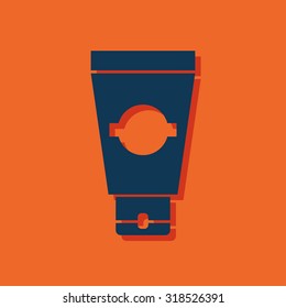 icon of cream tube