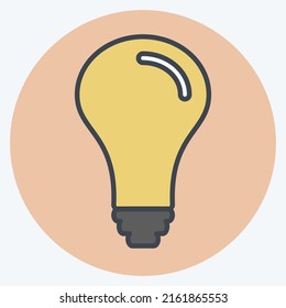Icon Creativity. suitable for Community symbol. color mate style. simple design editable. design template vector. simple symbol illustration