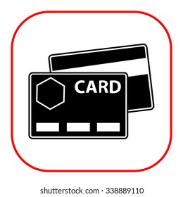 Icon of credit cards