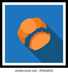 Icon of croissant and bun