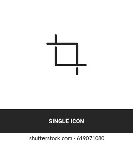 icon crop ingle icon design graphic