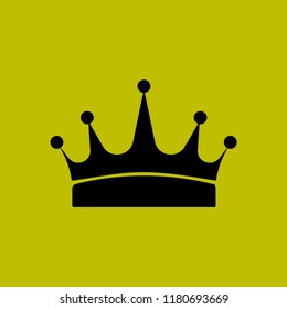 Icon of Crown.Vector illustration