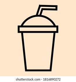 Icon Cup of Drink Vector