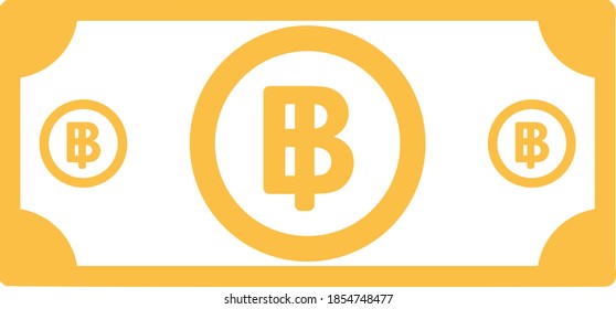 decoración de diseño de implementación y baño de moneda de iconos tailandia