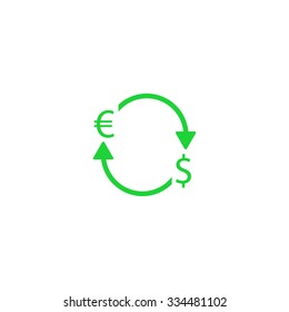 Icon currency exchange.
