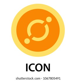 Icon currency icon. Flat illustration of icon currency vector icon for web