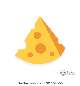 Icon of cut cheese piece