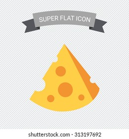 Icon of cut cheese piece