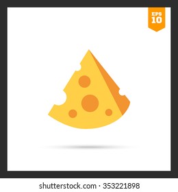 Icon of cut cheese piece