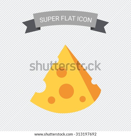 Icon of cut cheese piece
