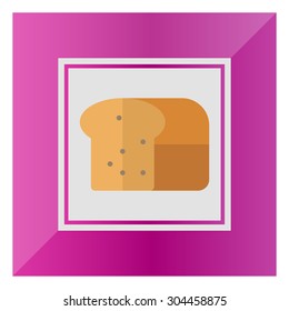 Icon of cut loaf of bread