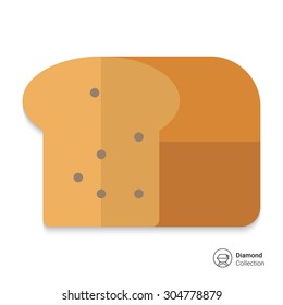 Icon of cut loaf of bread