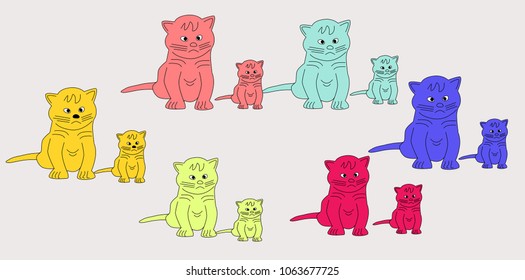 icon cute cat wallpaper and background.