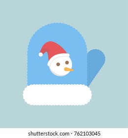 icon cute gloves christmas