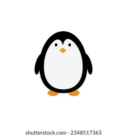 Icon of a cute penguin on a white background.