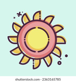 Icon Cutter. related to Mining symbol. MBE style. simple design editable. simple illustration