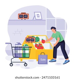 icon of Cyber Monday Flat Illustrations

