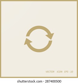 icon of cyclic arrows