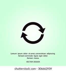 icon of cyclic arrows