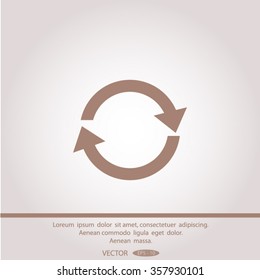 icon of cyclic arrows