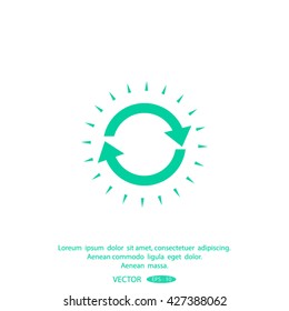 icon of cyclic arrows