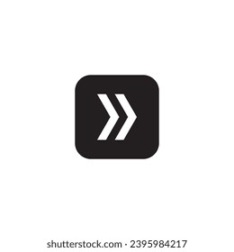 icon d modern, simple, abstract