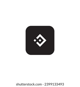 Symbol d modern, einfach, abstrakt