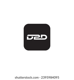 icon d2d modern, simple, abstract