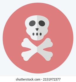 Peligro de icono. adecuado para el símbolo de desastres. estilo plano. diseño simple editable. vector de plantilla de diseño. ilustración de símbolo simple