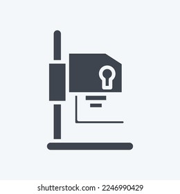 Icon Darkroom Equipment. related to Photography symbol. glyph style. simple design editable. simple illustration