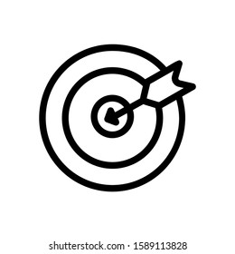 icon dart. arrow board. archery board. dartboard vector illustration
