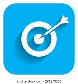 Icon of dart hitting target