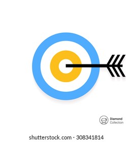 Icon of dart hitting target
