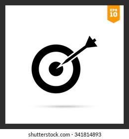 Icon of dart hitting target