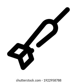dardo de icono con estilo de línea
