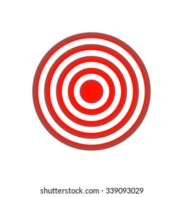 Icon darts target.