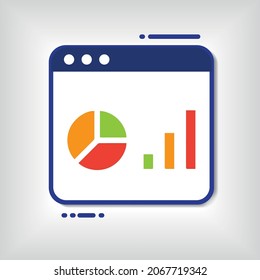 Symbol-Dashboard-Diagramm, Diagramm, Grafik, Analyse