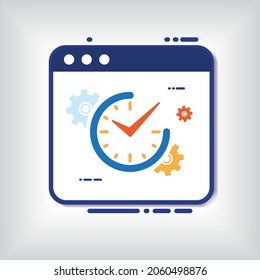 panel de iconos sistema en tiempo real