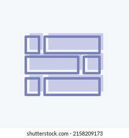 Icon Dashboard. suitable for Infographics symbol. two tone style. simple design editable. design template vector. simple symbol illustration