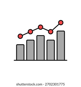 Icono de datos, aislado sobre un fondo limpio.