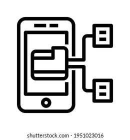 Icon Data Transformation With Style Outline