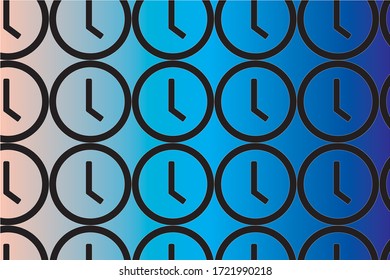 icon day backdrop time clock