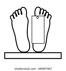 Icon : Dead Body, at Transparent Effect Background
