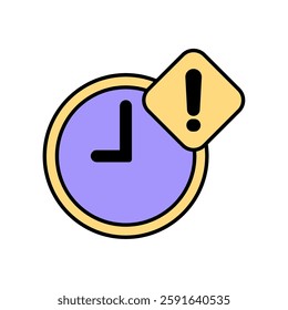 Icon a deadline, isolated against a clean background.