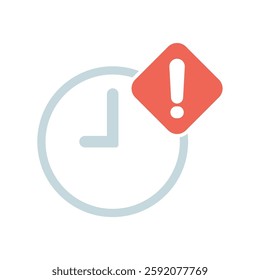 Icon a deadline, isolated against a clean background.