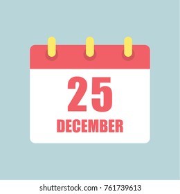 icon december christmas calendar holiday