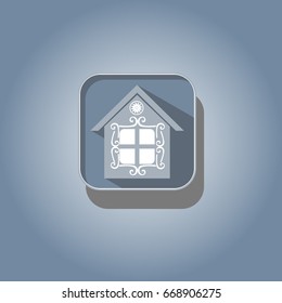 Icon - the decoration of the facade of the building, decorative elements