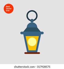 Icon Decorative Lantern Stock Vector (Royalty Free) 317928575 ...