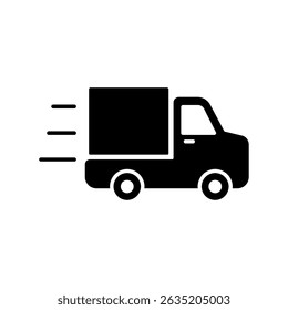Icon a delivery, isolated against a clean background.