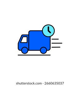 Icono de una entrega, aislado contra un fondo limpio.